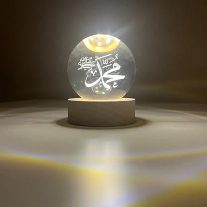 3D-oleografisk islamisk sfär