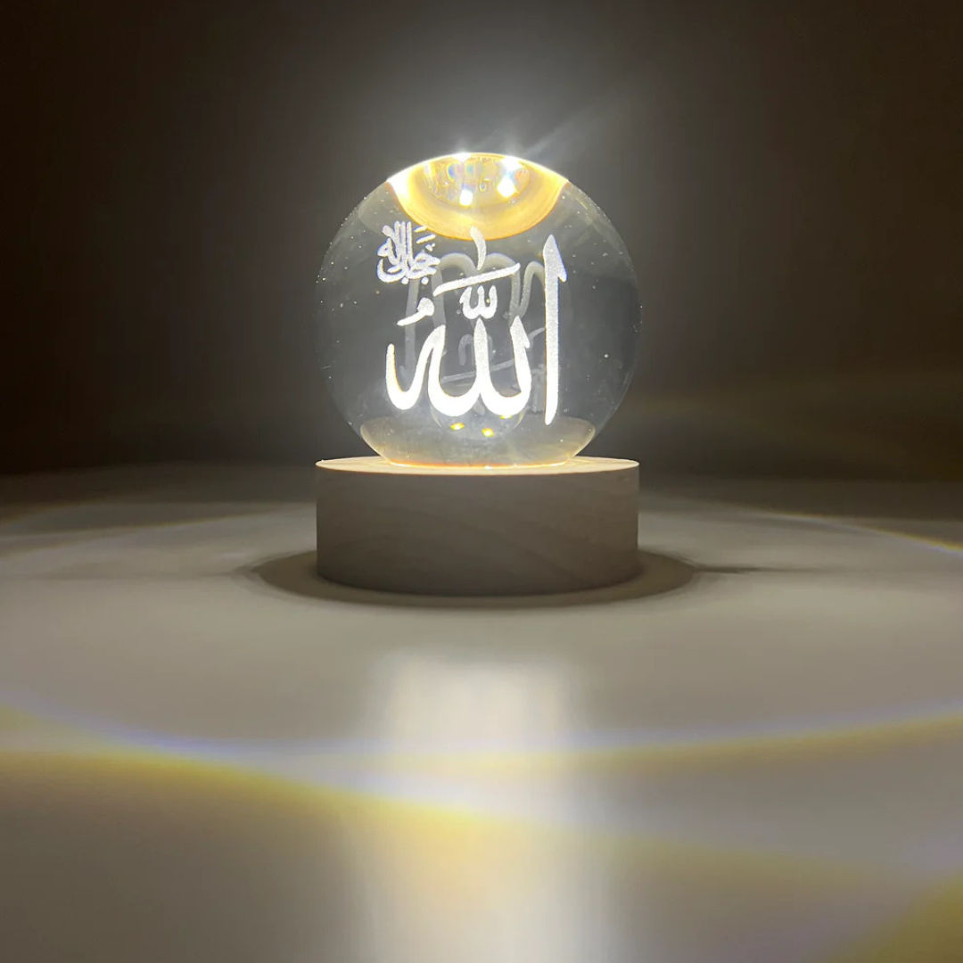 3D-oleografisk islamisk sfär