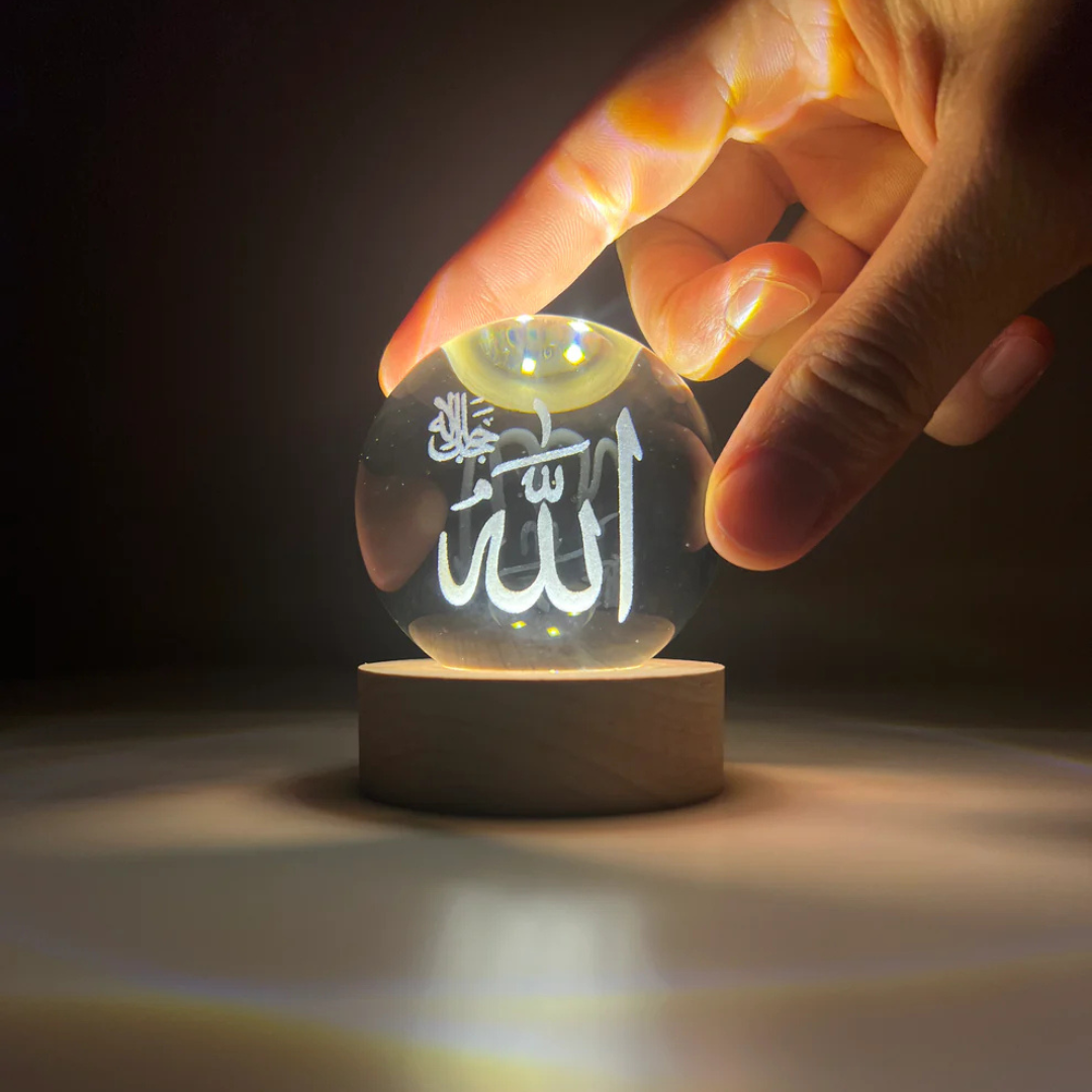 3D-oleografisk islamisk sfär