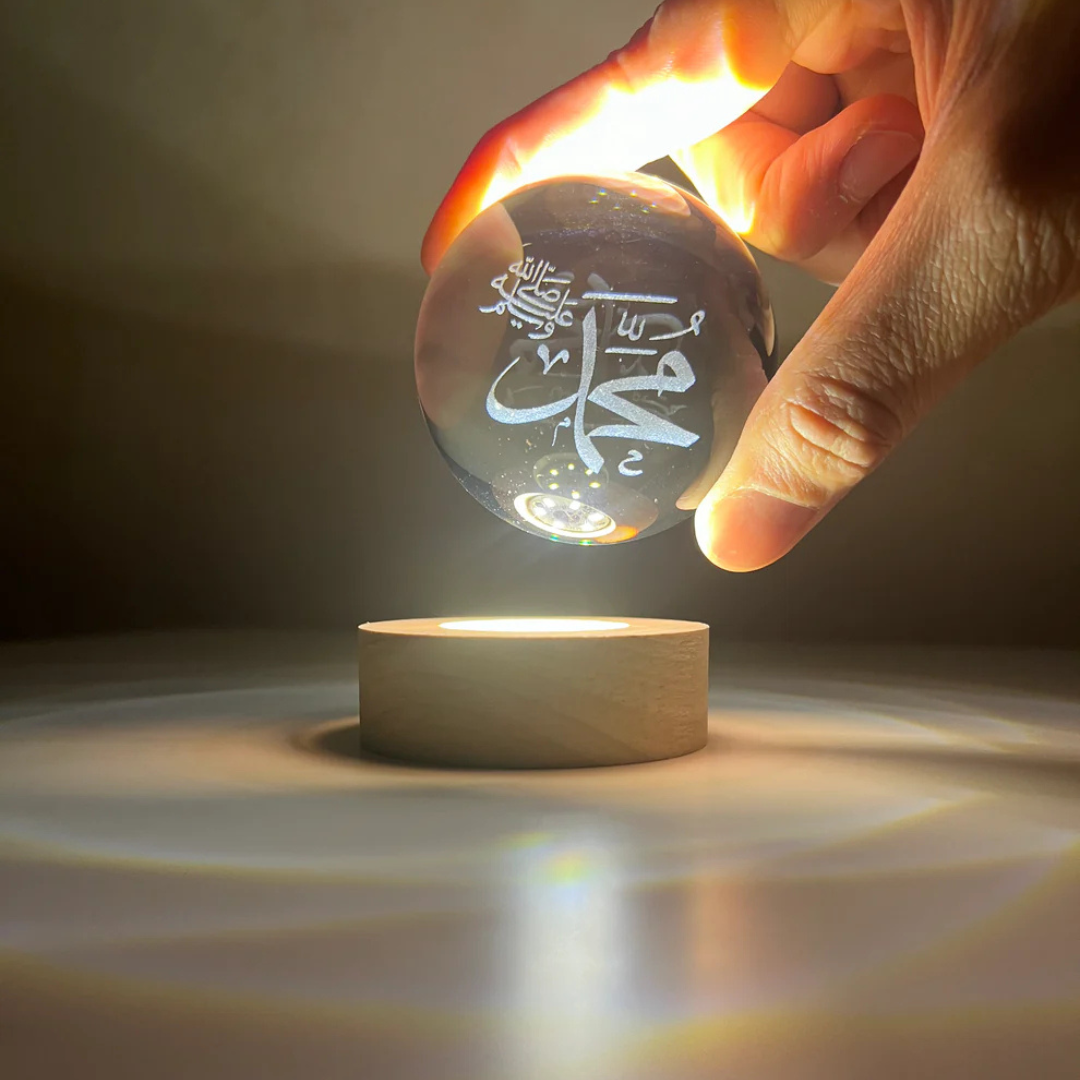 3D-oleografisk islamisk sfär