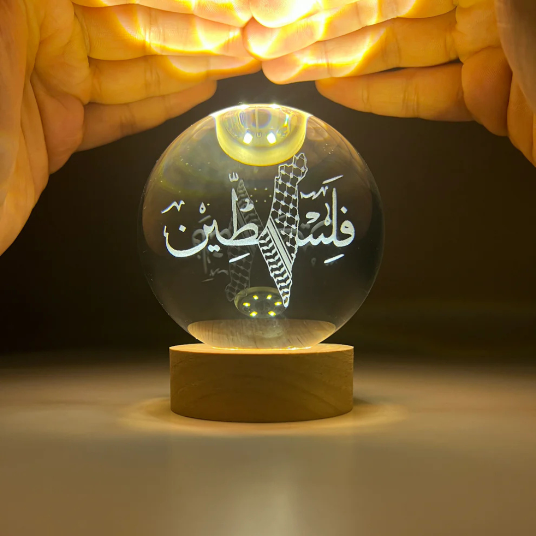 3D-oleografisk islamisk sfär